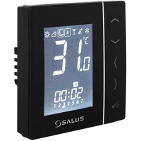SALUS VS30B (Schwarz), Thermostat, Schwarz