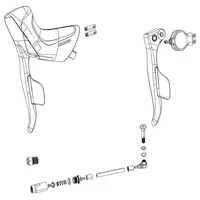 Sram Force Etap Axs D2 Bremshebel Mehrfarbig