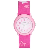 S.Oliver Kinderuhr Metall rosa Damen