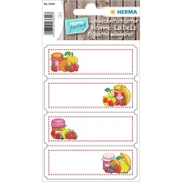 Herma 3644 Fruchtauswahl 16 Stück, 76 x 28 mm,