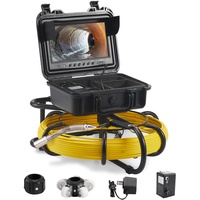Vevor 9" Inspektionskamera Endoskop-Kamera 6Stunden Rohrinspektionskamera IP68 Für Abwasserkanäle