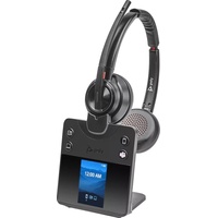 Poly Savi 84XX Office (Kabellos), Office Headset, Schwarz