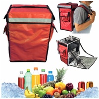Trends4cents CoolQuest isolierte 42 Liter in Rot, Thermobox wasserdicht