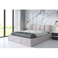 Mebloland Polsterbett KENET -OM 140 x 200 mit Bettkasten.
