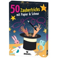 Moses 50 Zaubertricks mit Papier und Schnur