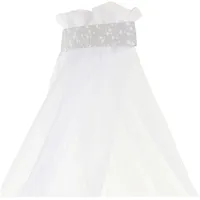 Babybay Himmel Stoff Perlgrau