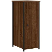 VidaXL Nachttisch Braun Eichen-Optik 32x42x80 cm Holzwerkstoff