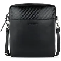 Bugatti Comet Umhängetasche Leder 17 cm schwarz