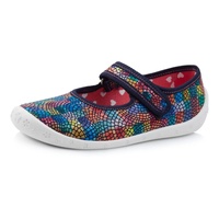 Ladeheid Kinder Mädchen Hausschuhe LARW007 (Mehrfarbig Weiß Mosaik, 27