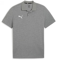 Puma teamGOAL Casuals Poloshirt Herren 33 medium gray heather/white