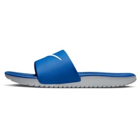 Nike Kawa Badeslipper Kinder Hyper Cobalt/White 32