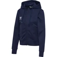 Hummel Hmlgo 2.0 Zip Hoodie Woman Sweatshirt, Marine, L