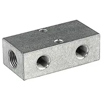 Riegler Verteilerleiste 2 x 1/4, 4 + 4 x