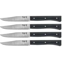 Opinel Tischmesserset Facette 4-teilig Schiefer