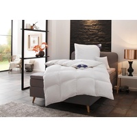 SPESSARTTRAUM Daunenbettdecke + Federkissen SPESSARTTRAUM "First Class", weiß, B/L: