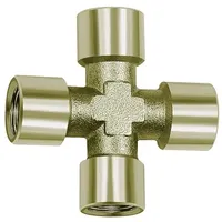 Riegler Kreuzstück, 4 x innen, G 1/4, SW 13,