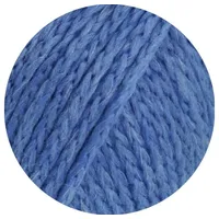 Lana Grossa Cool Merino Big Häkelwolle, 90% m blau