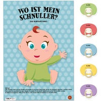 Avandu Wo ist mein Schnuller? Babyparty Spiel mit 20