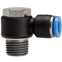 Riegler L-Steckverschraubung »Blaue Serie« drehbar, R3/8 a., max.15 Ã