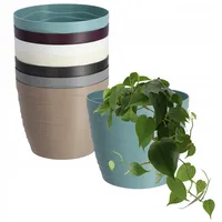 Kadax Blumentopf aus Kunststoff, Pflanztopf, runder Topf, 11 cm,
