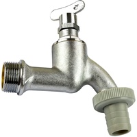 PUTEUS Steckschlüssel Ventil Auslaufhahn 1/2 Wasserhahn Auslaufventil Garten
