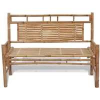 VidaXL Gartenbank 120 cm Bambus