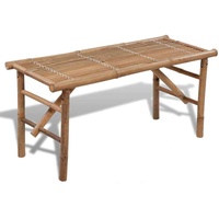 VidaXL Gartenbank Klappbar 118 cm Bambus
