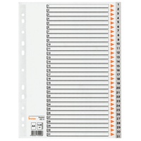 BENE 93231, Register Zahlen, Kunststoff,