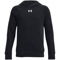 Under Armour Rival Fleece Hoodie Jungen 001 black/white S