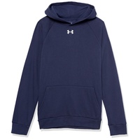 Under Armour Rival Fleece Hoodie Jungen 410 midnight navy/white