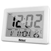 MEBUS 25738 Quarz-Wecker, digital