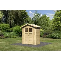 Karibu Gartenhaus »Dahme (Außenmaß inkl. Dachüberstand) (B x T):