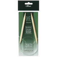 Clover 3907 Rundstricknadel Bambus Takumi 60 cm, 9 mm