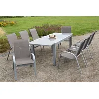 Merxx Amalfi Set 9-tlg. Tisch 240 x 90 cm