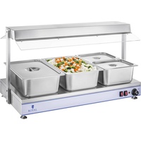 Royal Catering Warmhalteplatte - 4 Halogenlampen - 2.000 W