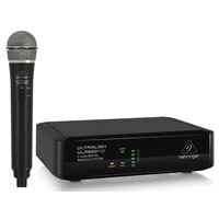 Behringer ULTRALINK ULM300MIC Hochleistungs-2,4-GHz-Digital-Drahtlossystem mit Handmikrofon und Empfänger
