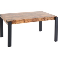MCW Esstisch MCW-L53, Tisch Küchentisch Esszimmertisch, Industrial Metall 140x80cm