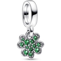 Pandora 792751C01 Charm-Anhänger Vierblättriges Kleeblatt Silber