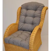 Rattani Premium Qualität - Polster/Kissen/Ersatzpolster für Rattan Ohrensessel/Rattansessel, Colore