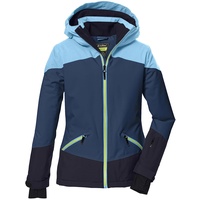KILLTEC Mädchen Skijacke wasserdicht/Funktionsjacke mit Kapuze und Schneefang KSW