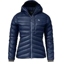 Schöffel Damen Tschierval Down Jacke (Größe L, blau)