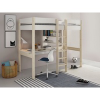 LÜTTENHÜTT »Stockbett, Kinderbett, "ROBIN " FSC® zertifiziertes Massivholz«, mit