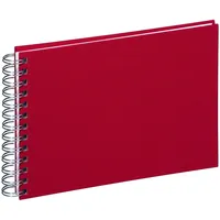 Pagna Spiralalbum 24x17cm 40 Seiten rot