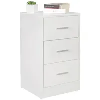 Wohnling Nachtschrank FOGGIA 37,5 x 68 x 35 cm