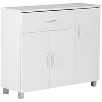 Wohnling Kommode, WL1.334 weiß 90,0 x 30,0 x 75,0