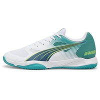 Puma Attacourt Herren Puma White-Ocean Tropic-Sparkling Green 46