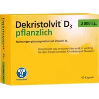 Trommsdorff Dekristolvit D3 2000 I.E. pflanzlich Kapseln 60 St.