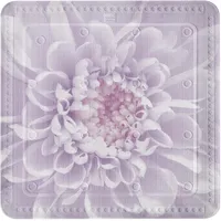 KLEINE WOLKE Duscheinlage PVC, Lavendel, 55x 55 cm
