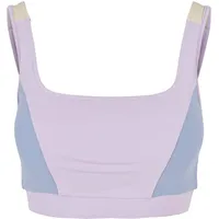 URBAN CLASSICS Ladies Color Block Bra in Gelb, Größe