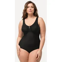 Ulla Popken Unterhemd in schwarz | Gr.: 120C
